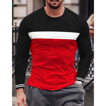 Herren Langarmshirt Bequem Sportlich Modern - BerlinGlamour
