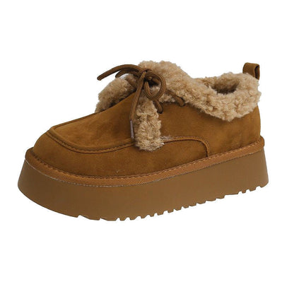 Damen Winterboots Warm Flauschig Robust