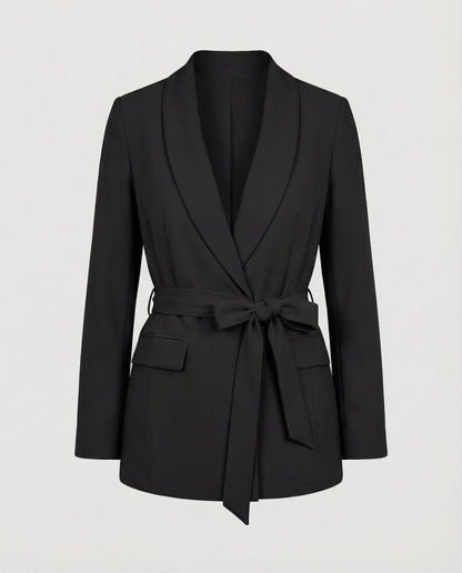 Damen Blazer Elegant Tailliert Slim Fit