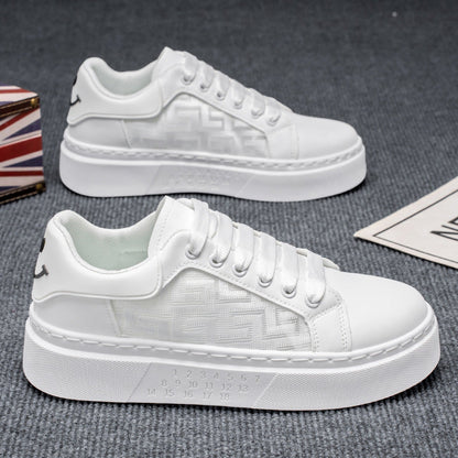 Damen Sneaker Platform Schuhe Bequem Atmungsaktiv Moderne - BerlinGlamour