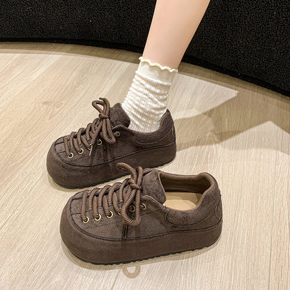 Weiche Damen Sneaker Wildleder KomfortSchuhe Heidi Stil