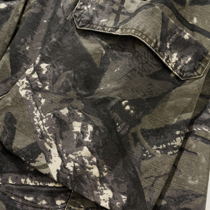 Herren Cargo Shorts Camo Elastisch Bequem