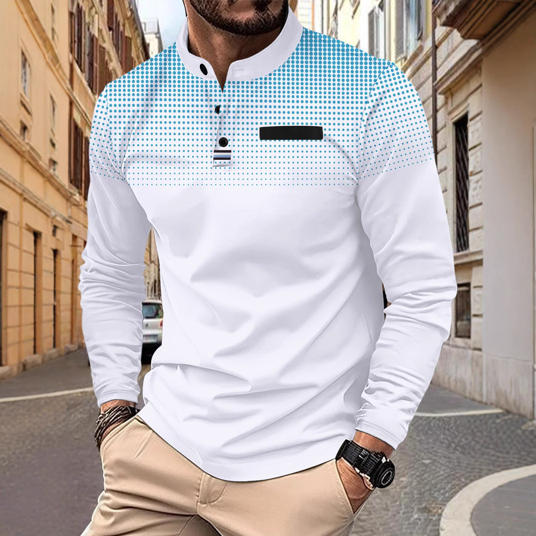 Herren Poloshirt Elegantes Modell Slim Fit