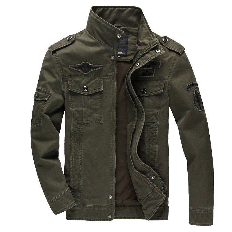 Herren Outdoor Jacke Praktisch Mit Vielen Taschen