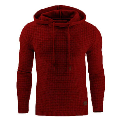 Herren Kapuzenpullover Modern Struktur Oberfläche Trendy
