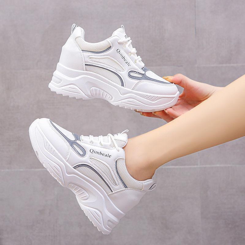 Damen Sneaker Chunky Komfortabel Laufsohle Sportlich