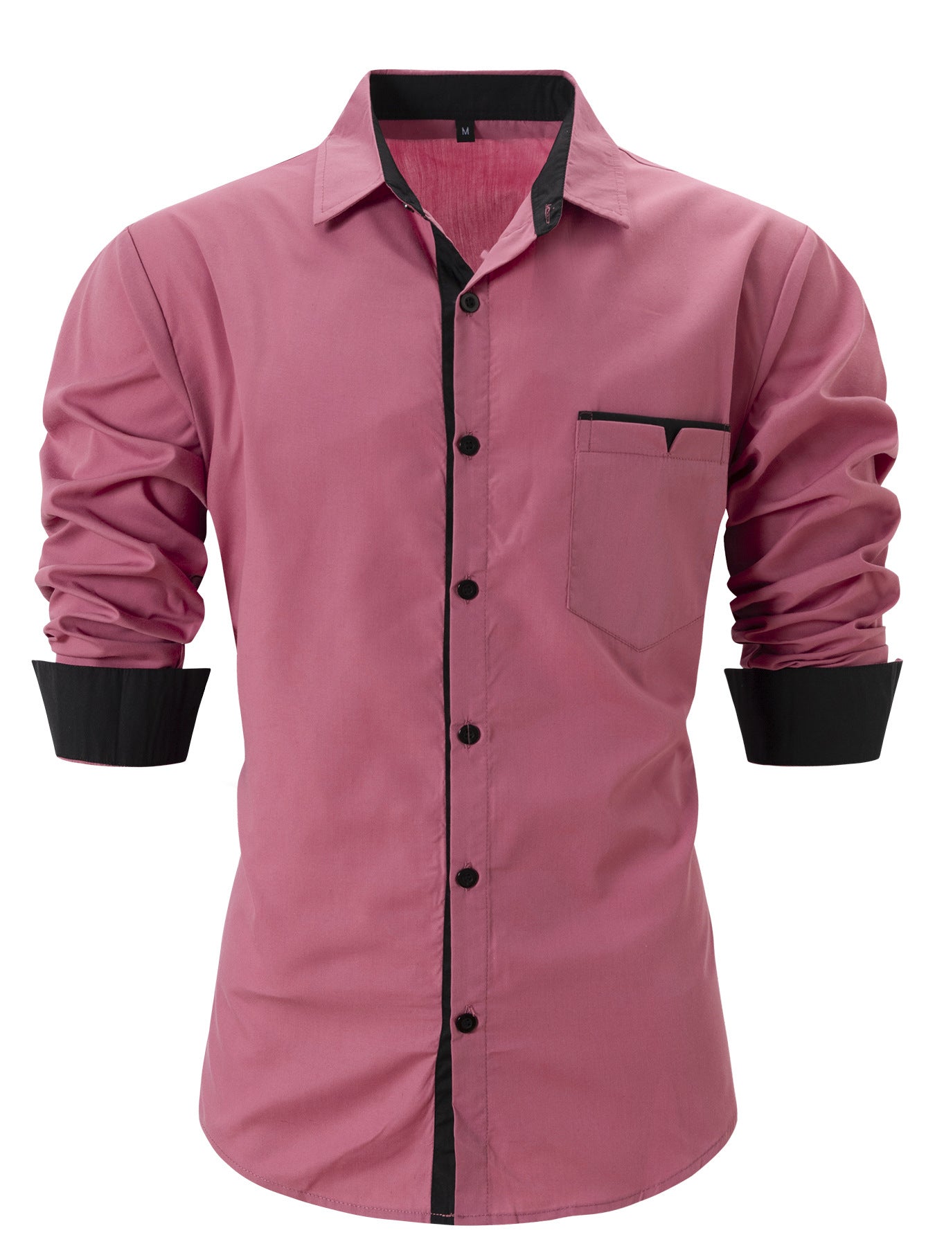 Herren Hemd Kontrastkragen Elegantes Design Berlin