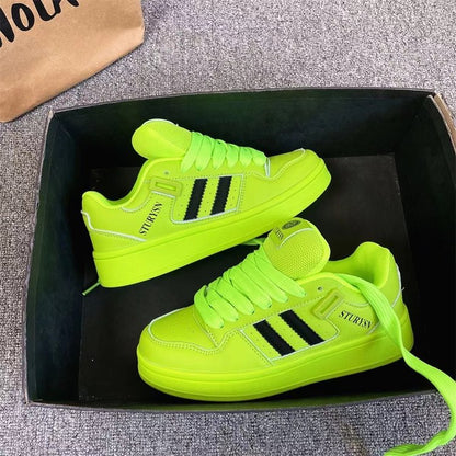 Damen Sneaker Sportlich Atmungsaktiv Futuristisch