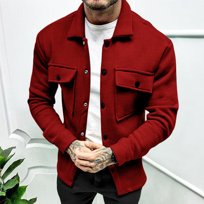 Herren Freizeitjacke Modisch Stylish Casual