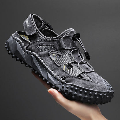 Damen Sandalen Bequem Schnellschnürsystem Modern - BerlinGlamour