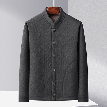 Herren Steppjacke Slim Fit schmal Kragen Modern