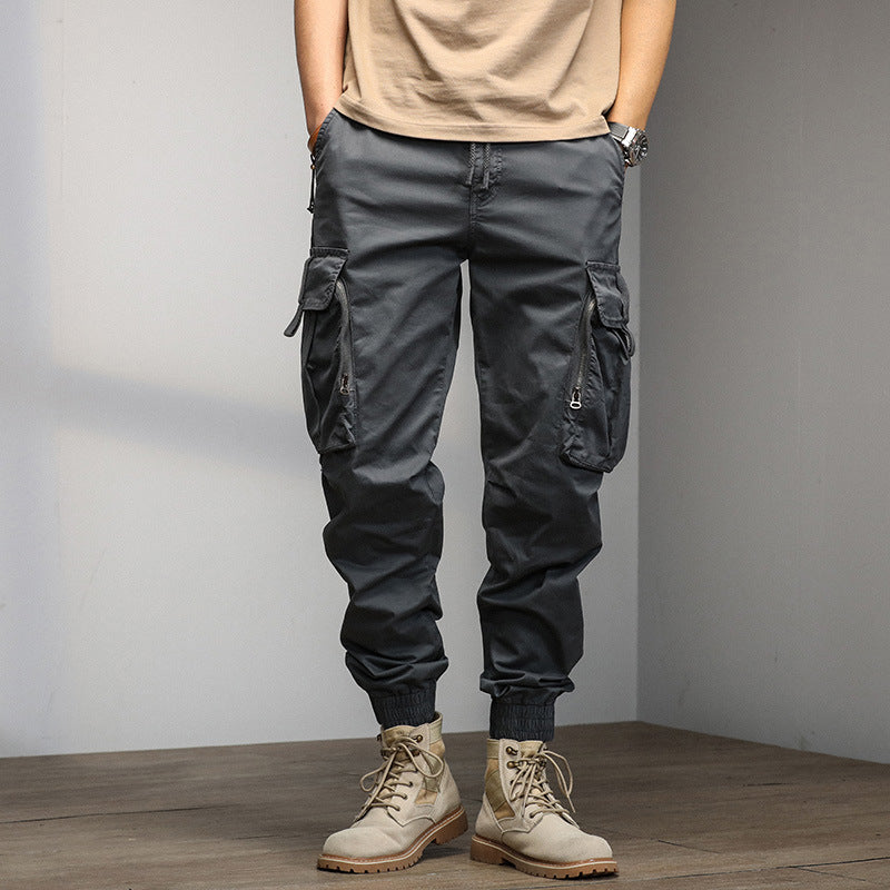Herren Cargo-Hose Leicht Elastisch Mit Vielfach-Taschen