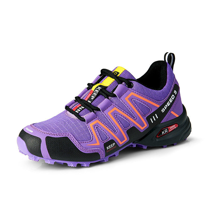 Damen Sneaker Bequem Trail Laufschuhe Stabil