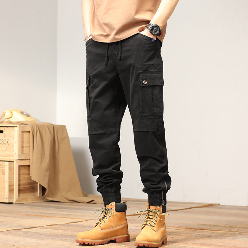 Herren Cargo-Hose mit vielen Taschen elastisch Bequem