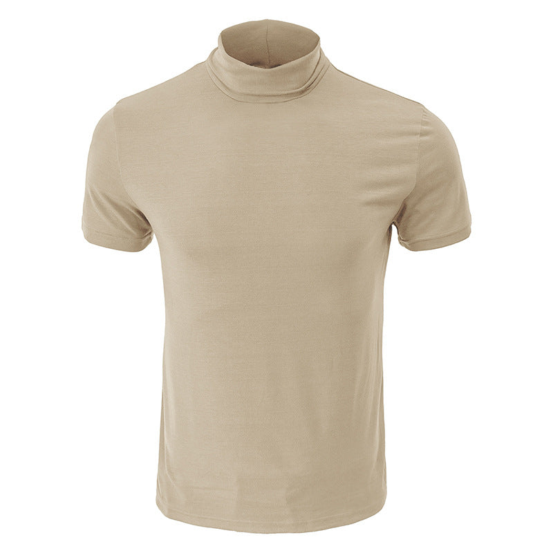 Herren T-Shirt Stehkragen Modern Berlin Style