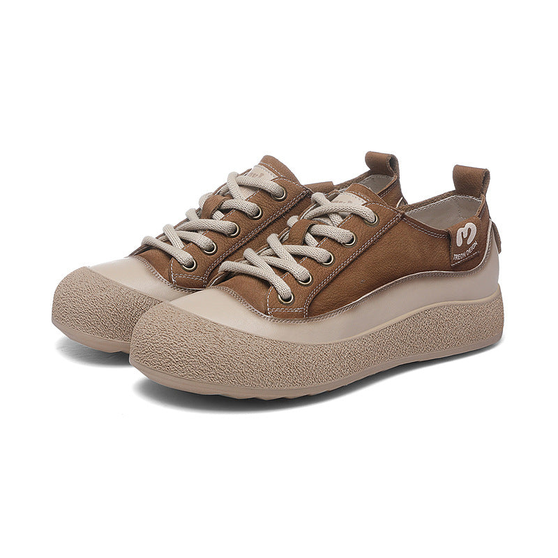 Damen Freizeitschuhe Bequem Elastisch Schnürsenkel Modisch