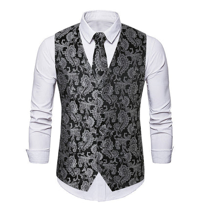 Herren Weste Elegant mit Krawatte Modern Berlin - BerlinGlamour