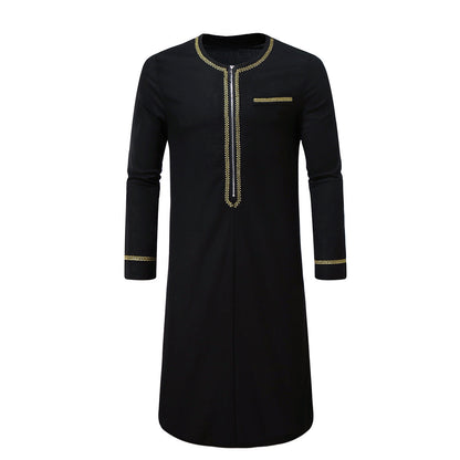 Herren Tunika Kleid Modern mit feinen Stickereien