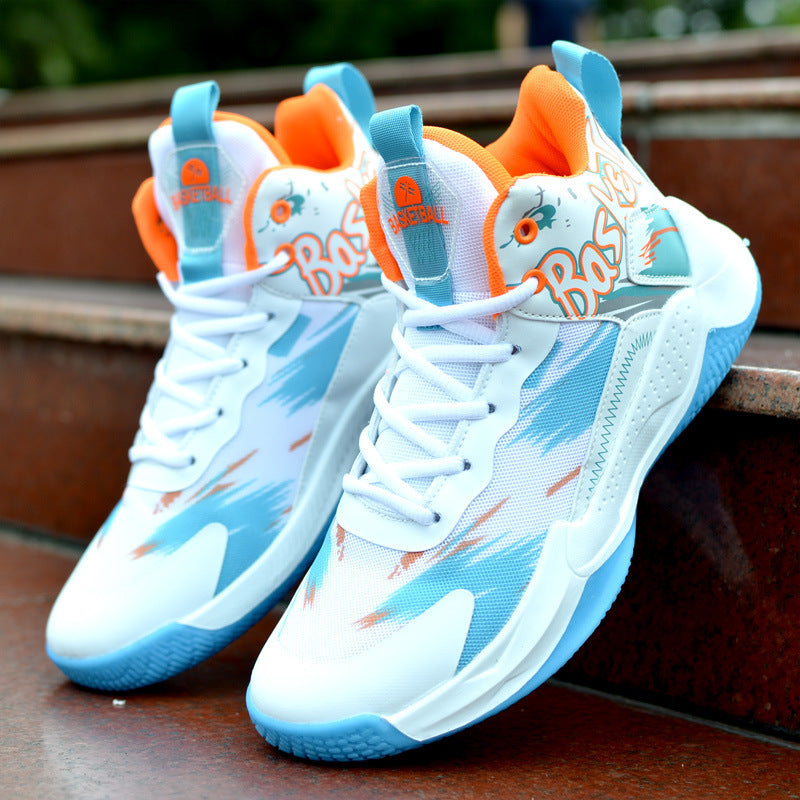 Damen Basketball-Sneaker Rutschfest Komfortabel Sportschuhe