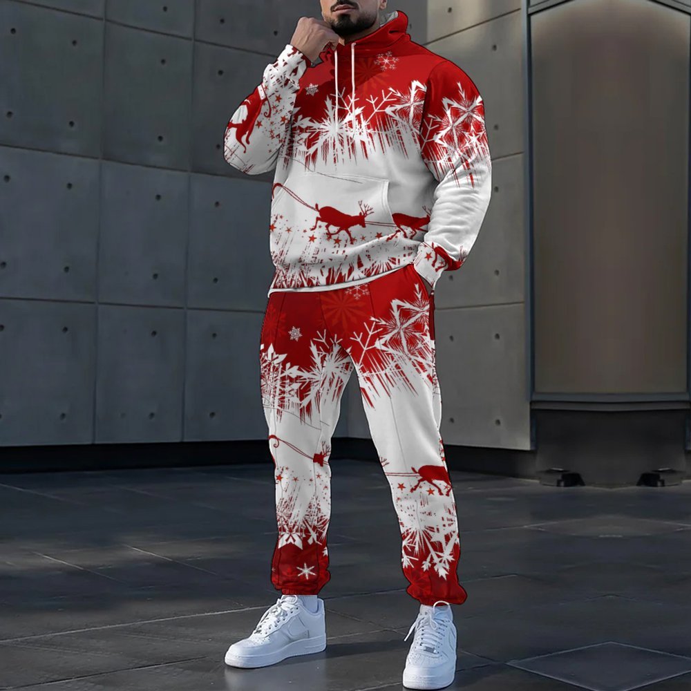 Herren Jogginganzug Bequem Warm Winter Design - BerlinGlamour