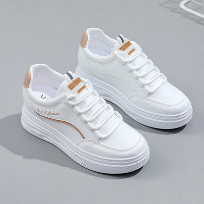 Damen Sneaker Plattform Schuhe Weich und Atmungsaktiv