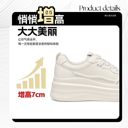 Damen Plateau Sneaker Hoch Modisch Ergonomisch