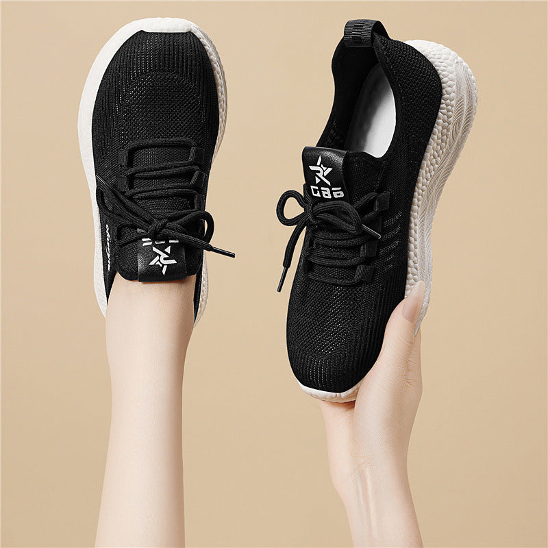Damen Laufschuhe Atmungsaktiv Stoßdämpfend Elastisch