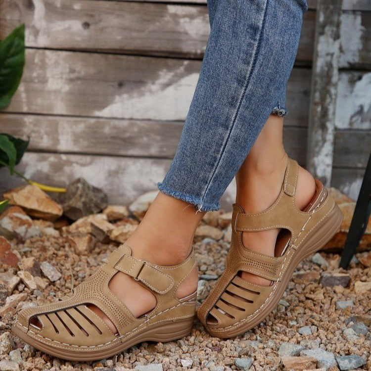 Damen Wandersandalen Bequem Ergonomisch Sommer