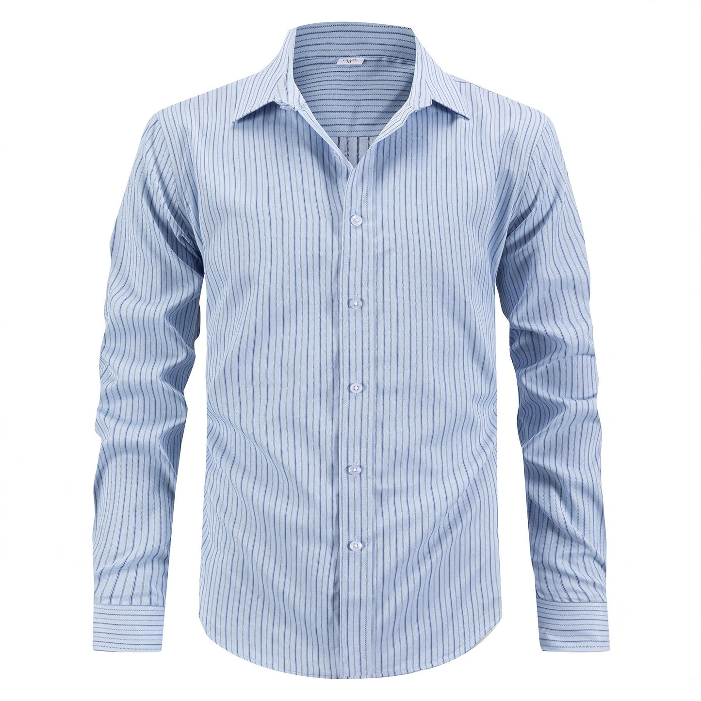 Herren Langarmhemd Modern Slim Fit mit Streifen