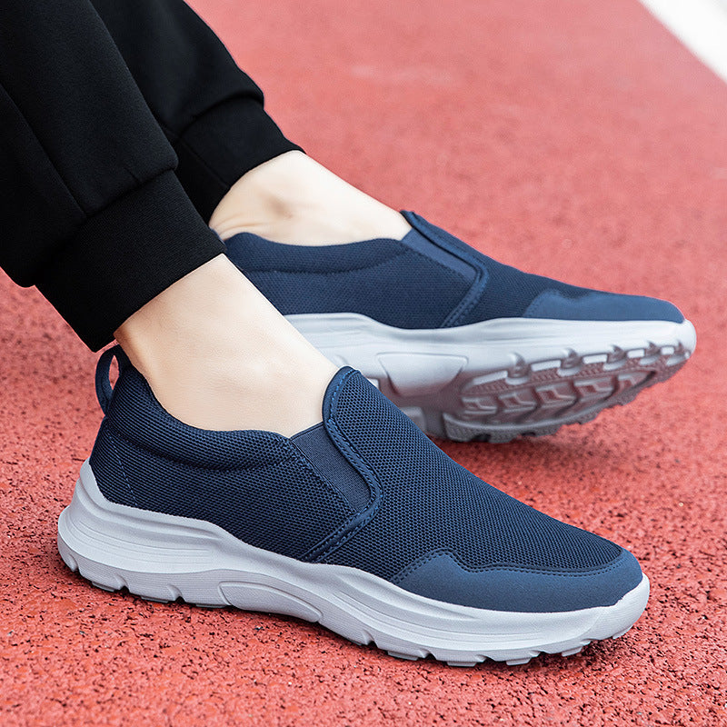 Damen Slip-On Schuhe bequem Freizeit Schuhe rutschfest