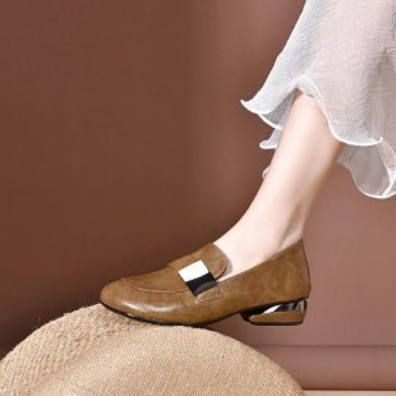 Damen Slipper Weich Bequem mit Schnalle Elegance