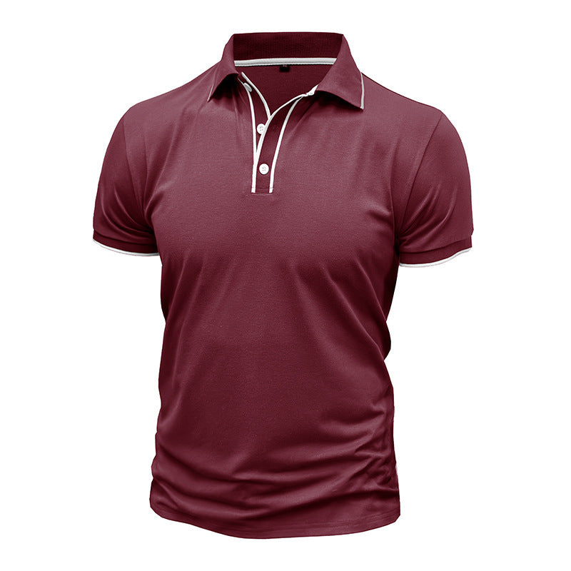 Herren Poloshirt Sportlich Modern Schnitt