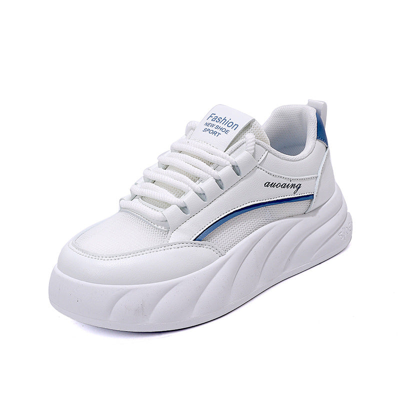 Damen Sneaker Chunky Bequem Laufsohle Rutschfest