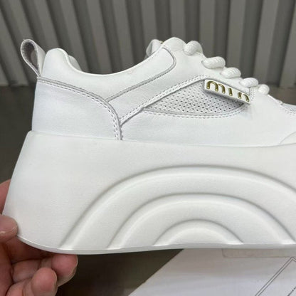 Damen Sneaker Modern Sportlich mit Weichem Innenfutter