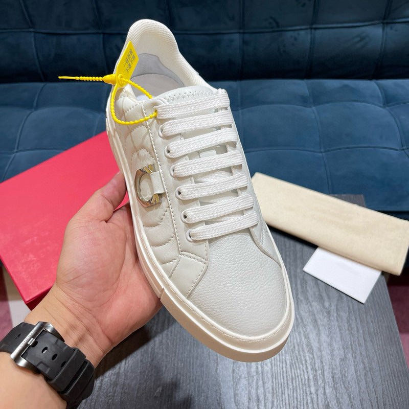 Damen Sneaker Bequem Modisch Weiße Sportschuhe