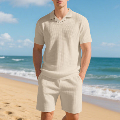 Herren Baumwoll-Set Leicht Bequem Casual