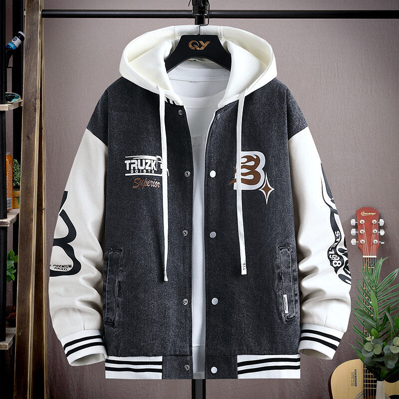 Herren Übergangsjacke Lässig Modern