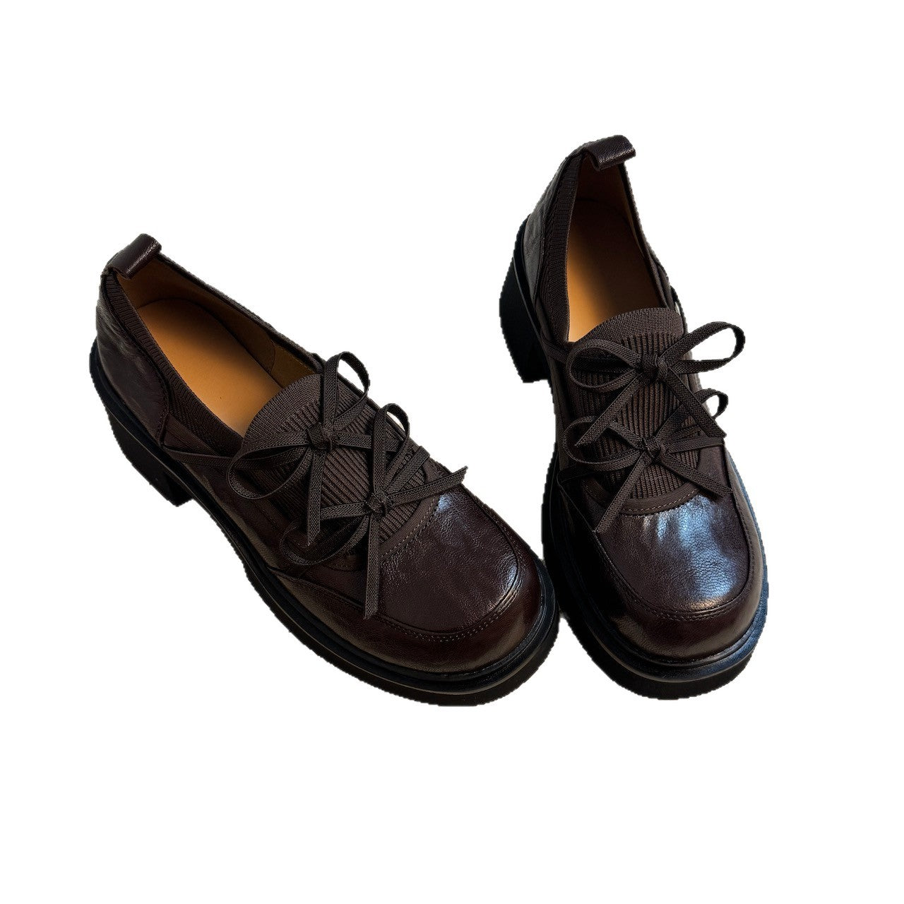 Damen Slipper Bequem Schnürsenkel Modern