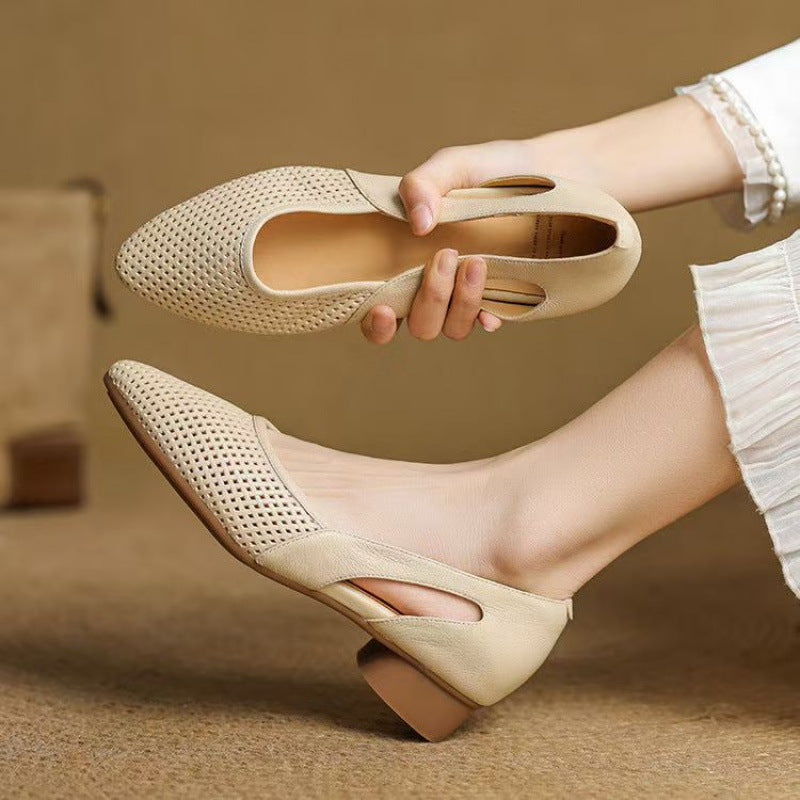Damen Pumps Atmungsaktiv Komfortabel Heidi Schuhe - BerlinGlamour
