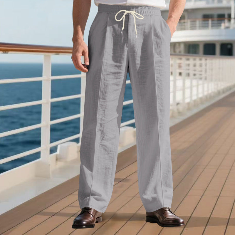 Herren Strandhose Bequem Sommer Leicht