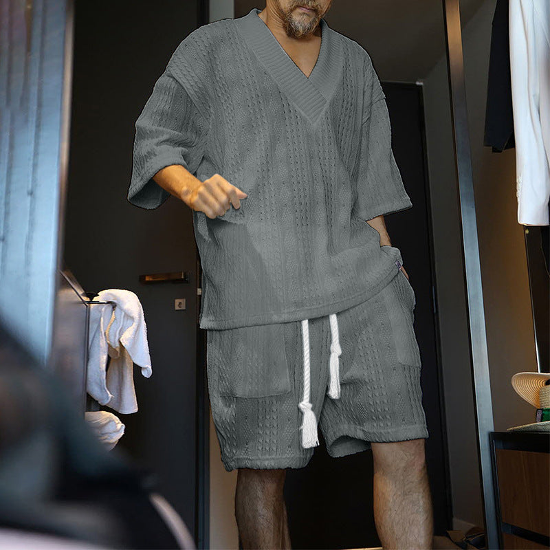 Herren Strandoutfit Atmungsaktive Shorts Freizeit Bekleidung