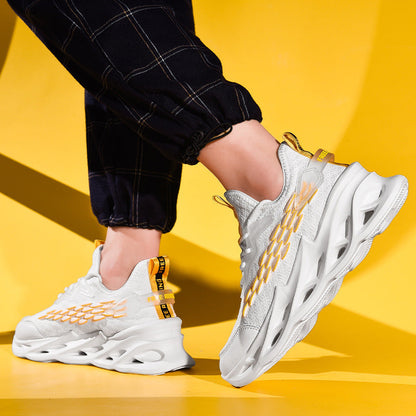 Damen Sneaker Sportlich Flexibel Laufschuhe Komfort