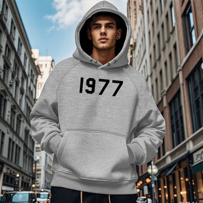 Herren Kapuzenpullover Gemütlich Mit Taschen Modern