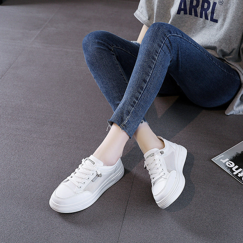 Damen Sneaker Sportlich Freizeit Atmungsaktiv Mit Dämpfung