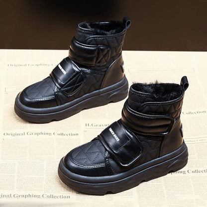Damen Stiefel Boots Gefüttert Warm Modisch