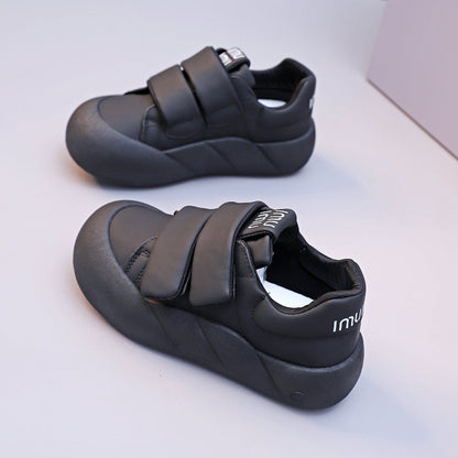 Damen Sneaker Bequem Klettverschluss Sportlich
