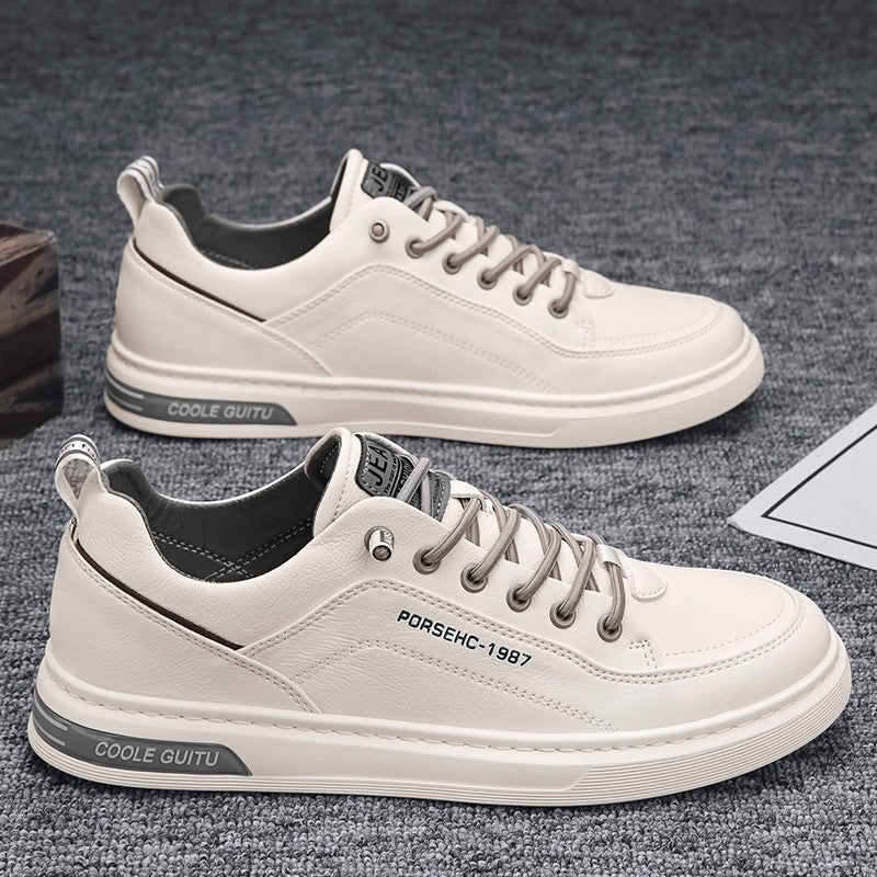 Damen Sneaker Modisch Kunstleder Weich mit Dämpfung