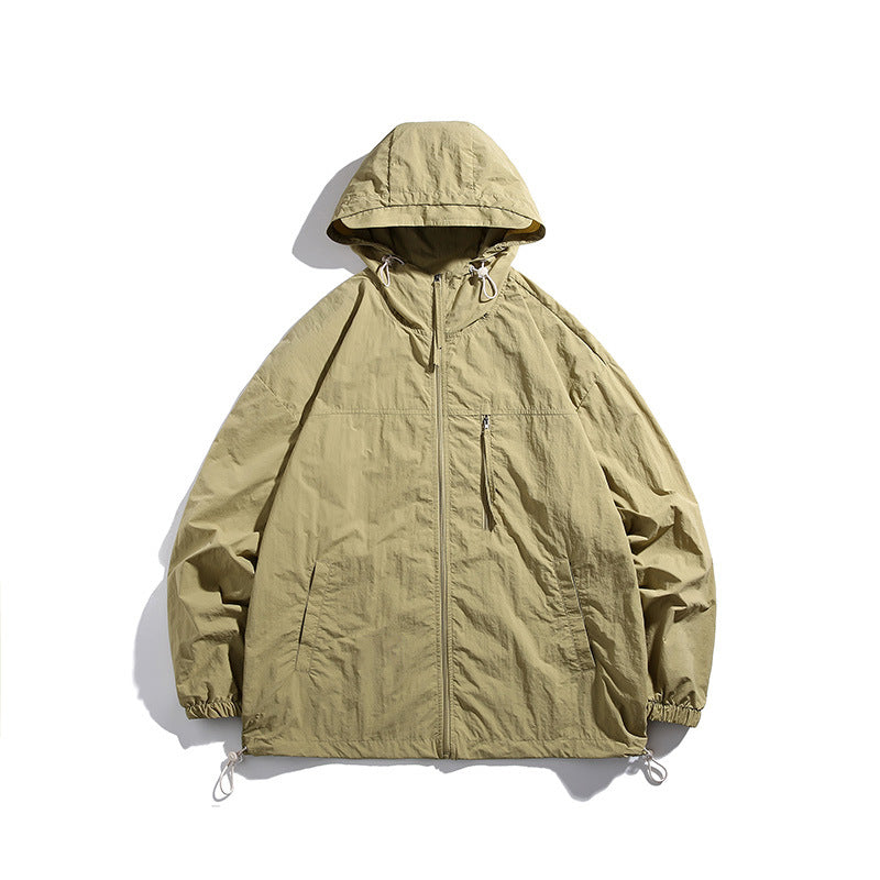 Herren Funktionsjacke Wasserdicht Atmungsaktiv Mit Kapuze