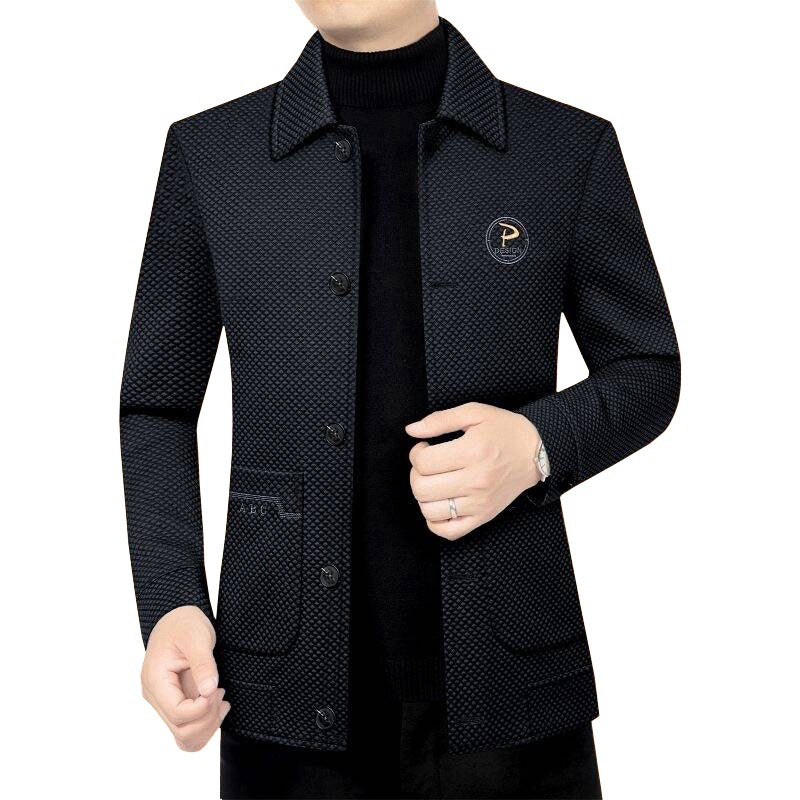 Herren Freizeitjacke Mit Nieten Modern