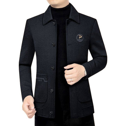 Herren Freizeitjacke Mit Nieten Modern
